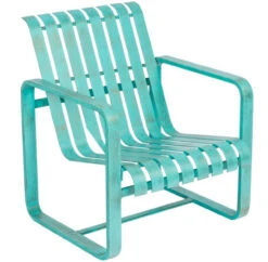 Woodard Aluminum Colfax Stationary Lounge Chair