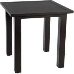 Woodard Aluminum Elemental 22" Square End Table