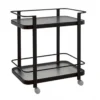 Woodard Aluminum Universal Tea Cart