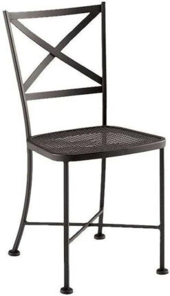 Woodard Genoa Wrought Iron Bistro Side Chair