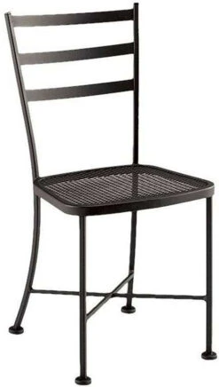 Woodard Marsala Wrought Iron Bistro Side Chair