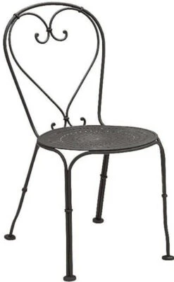 Woodard Parisienne Wrought Iron Bistro Side Chair