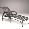 Woodard Ramsgate Aluminum Strap Chaise Lounge - Set/2