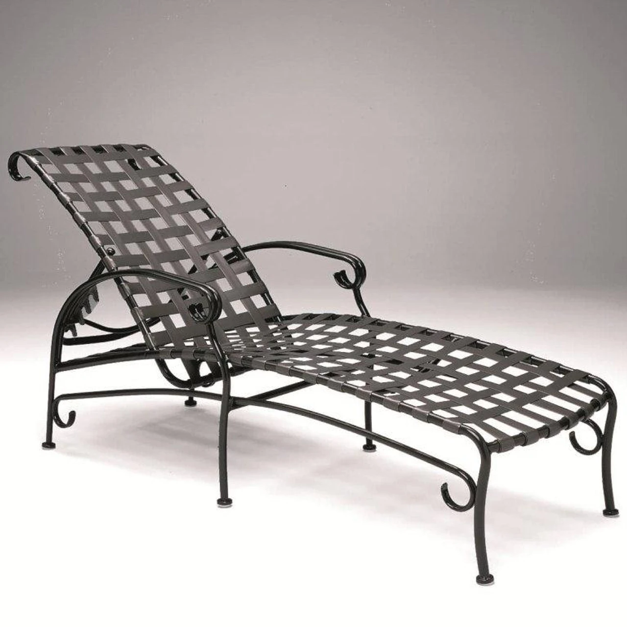 Woodard Ramsgate Aluminum Strap Chaise Lounge - Set/2 1 Woodard Ramsgate Aluminum Strap Chaise Lounge - Set/2