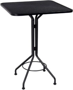 Woodard Trellis Top Aluminum 30" Square Bar Table