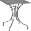 Woodard Wrought Iron Hamilton Square Solid Top Bistro Table - Multiple Sizes