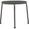 Woodard Wrought Iron 17" Round Mesh Top Side Table