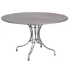 Woodard Wrought Iron Solid Round Umbrella Dining Table - Multiple Sizes
