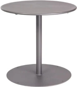 Woodard Wrought Iron Solid Top 30" Round Bistro Table