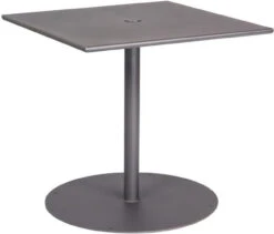 Woodard Wrought Iron Solid Top 30" Square Bistro Table