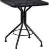 Woodard Wrought Iron Square Mesh Top Bistro Table - Multiple Sizes